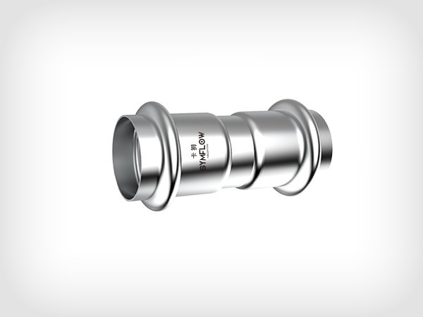 不銹鋼卡壓式等徑直接頭 不銹鋼卡壓式等徑直接頭