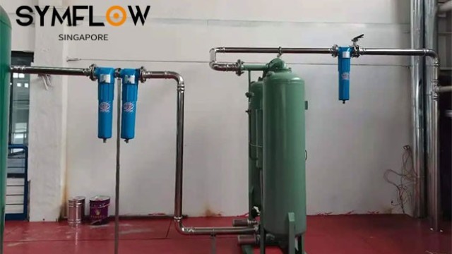 空壓機(jī)不銹鋼管道采用雙卡壓連接會(huì)松脫嗎？