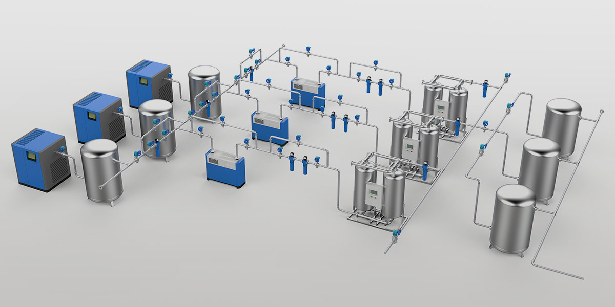 空壓機(jī)站房系統(tǒng)